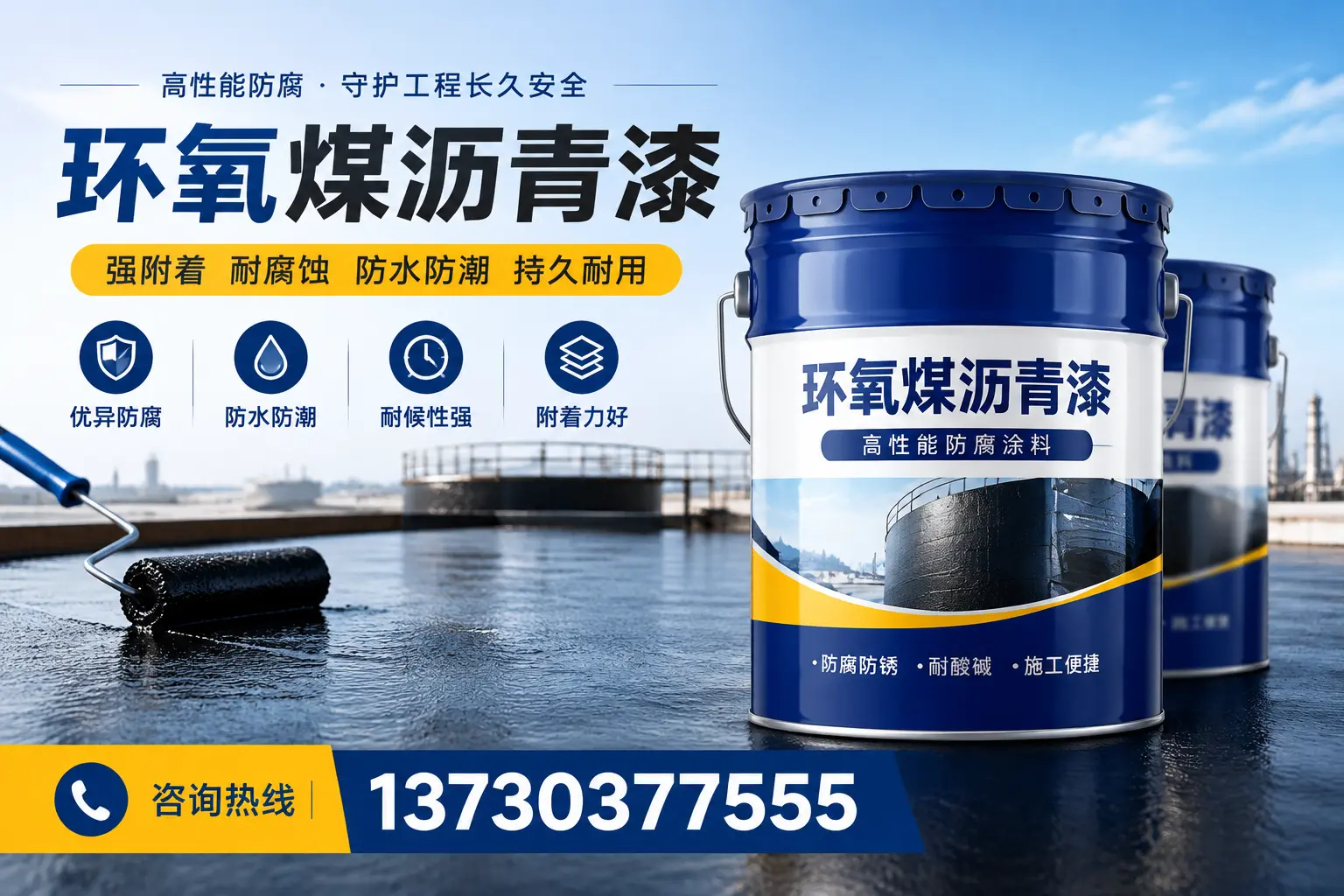 如何判断环氧煤沥青漆的质量？连江消费者指南